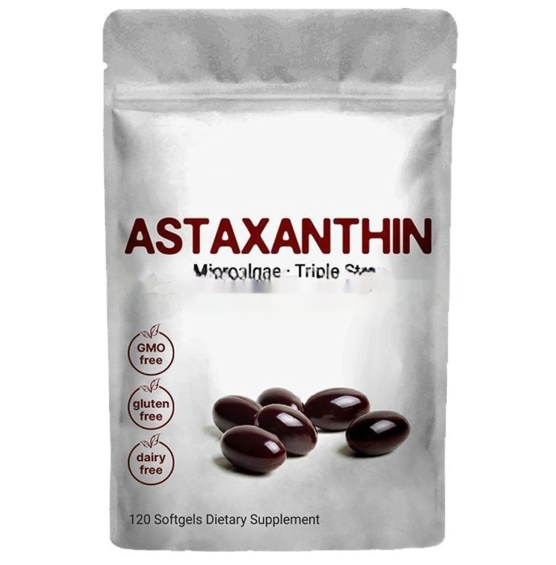 Astaxanthin 120 Capsules — The World's Most Powerful Antioxidant for Recovery & Anti-Aging