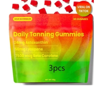 Sun Tanning Gummies — Internal Tan Optimizer with UV Protection Antioxidants
