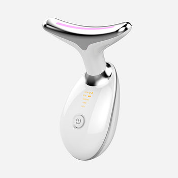7-Color LED Microcurrent Facial Toning Device — Skin Firming & Jaw Definition