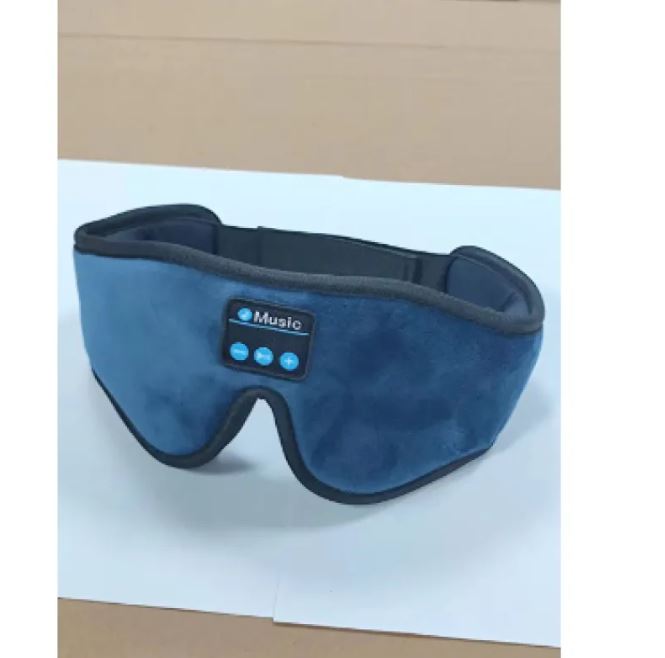 Blackout Sleep Mask with Built-In Stereo — Optimize Your Recovery Every Night