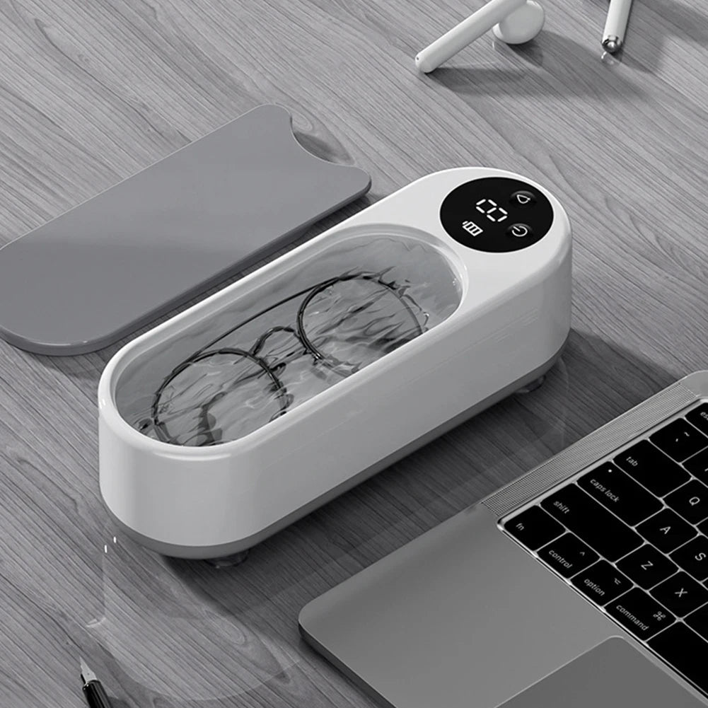 Ultrasonic Retainer & Aligner Cleaner — 40,000Hz Deep Clean in 5 Minutes