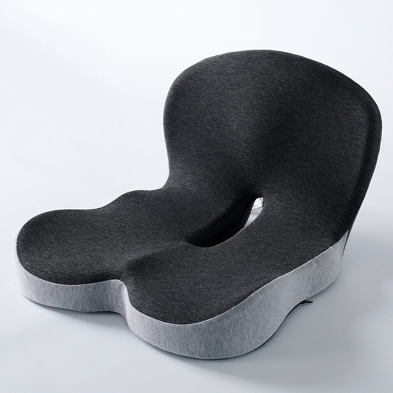 Lumbar Support Memory Foam Backrest — Ergonomic Posture Correction for Work & Drive