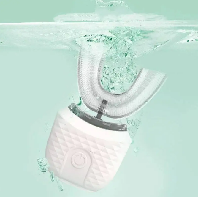 360° Ultrasonic Smart Toothbrush — Full-Mouth Clean in 30 Seconds