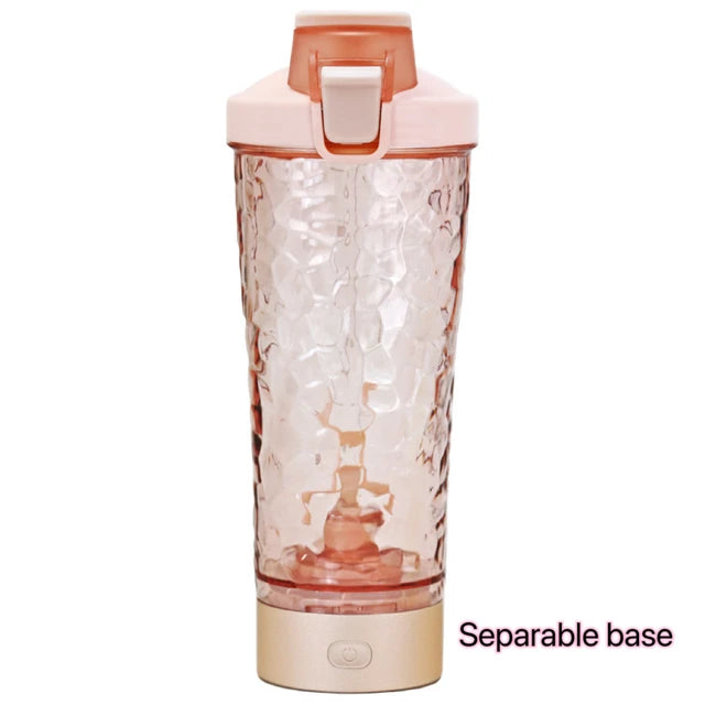 Electric Protein Shaker Bottle — Motorized Vortex Mixer for Zero-Clump Shakes
