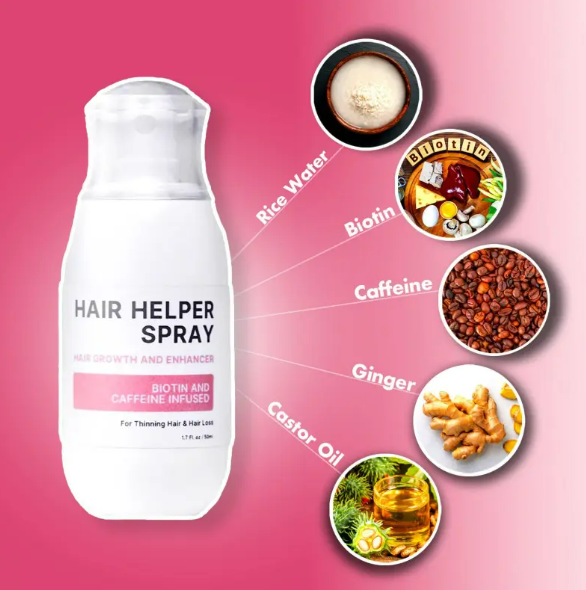 Hair Follicle Growth Spray — Daily Scalp Nourishment for Faster, Thicker Growth