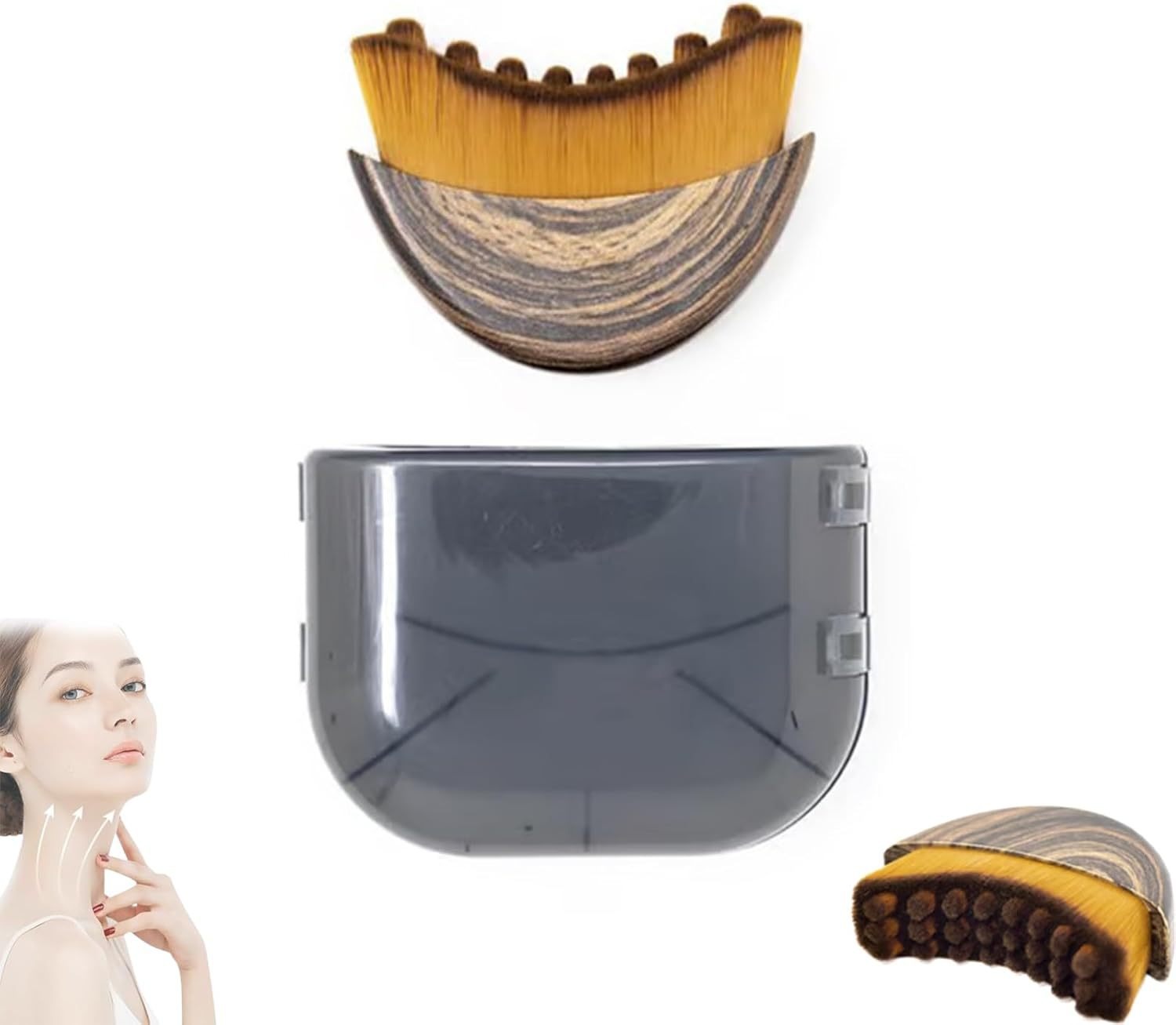 Facial Lymphatic Drainage Brush — Define Your Jawline & Kill Morning Puffiness