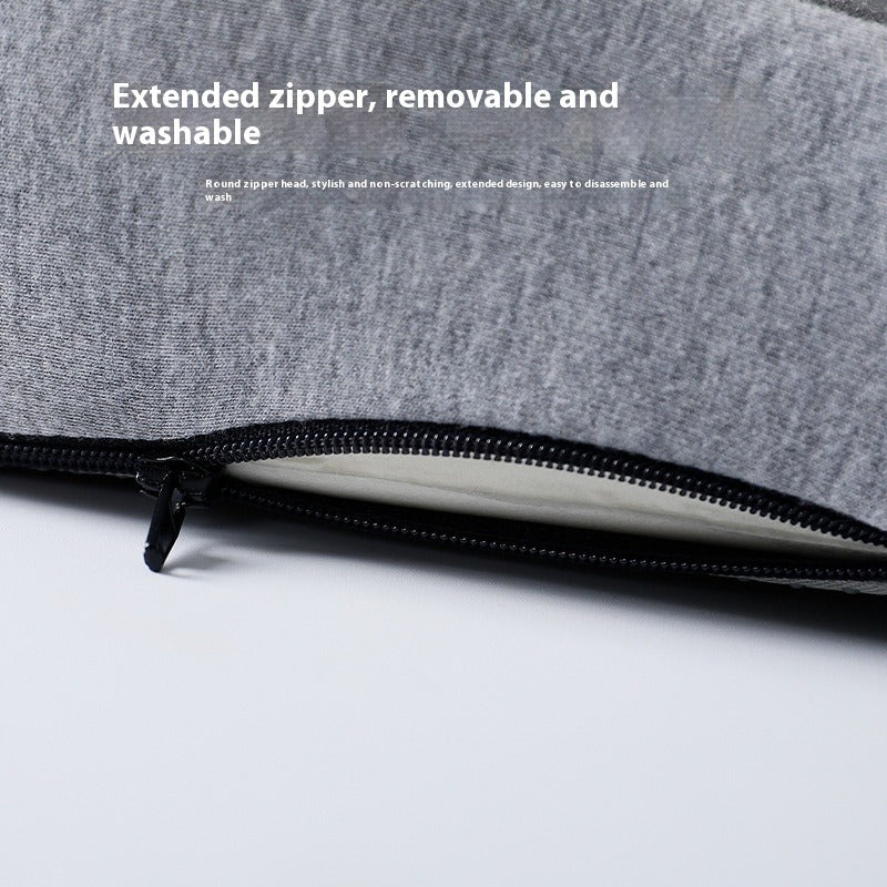Lumbar Support Memory Foam Backrest — Ergonomic Posture Correction for Work & Drive