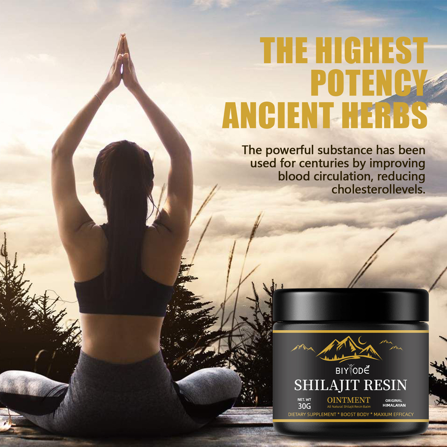 Pure Shilajit Resin 30g — Unprocessed Himalayan Performance Extract