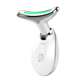 7-Color LED Microcurrent Facial Toning Device — Skin Firming & Jaw Definition