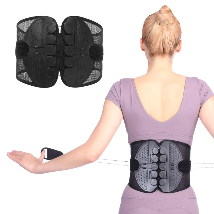 Double Pull Lumbar Support Belt — Medical-Grade Compression for Training & Recovery