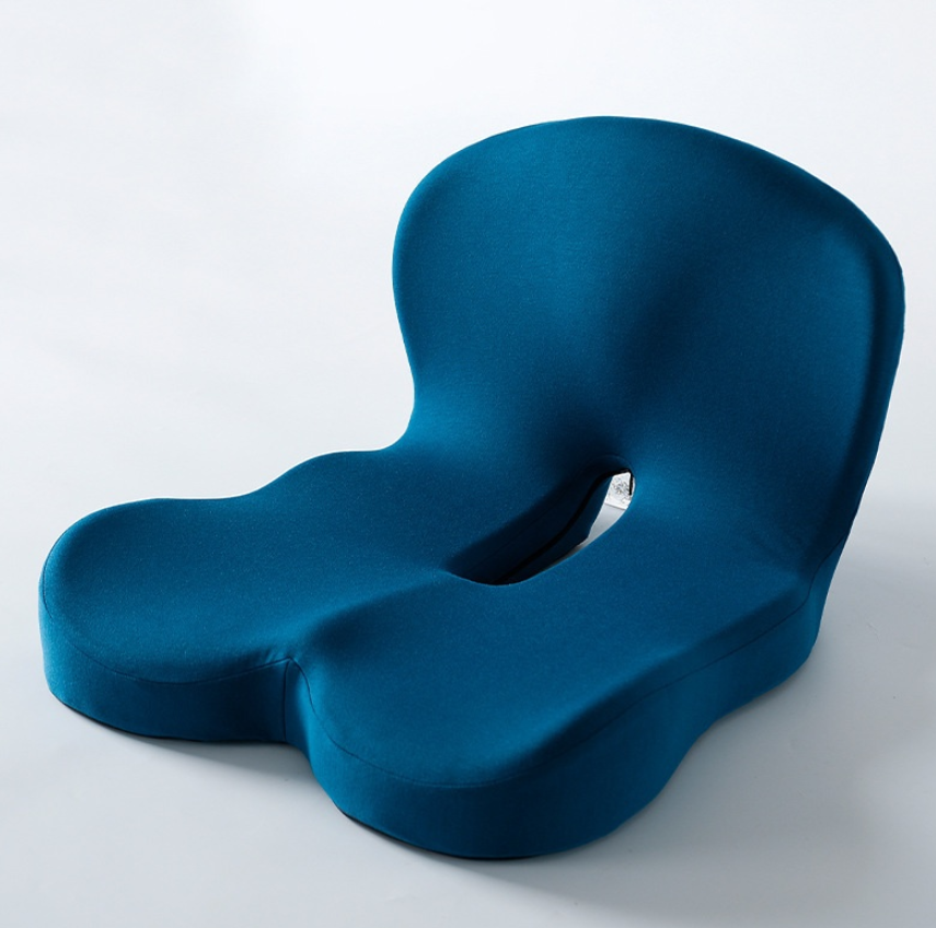 Ergonomic Coccyx Memory Foam Cushion — Pressure Relief for All-Day Performance Sitting