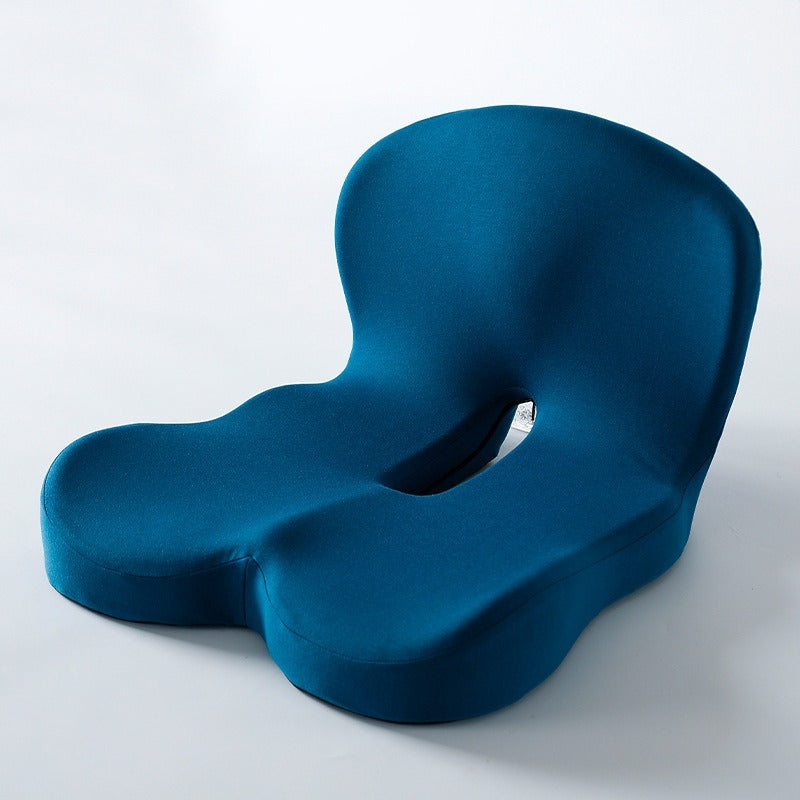 Lumbar Support Memory Foam Backrest — Ergonomic Posture Correction for Work & Drive