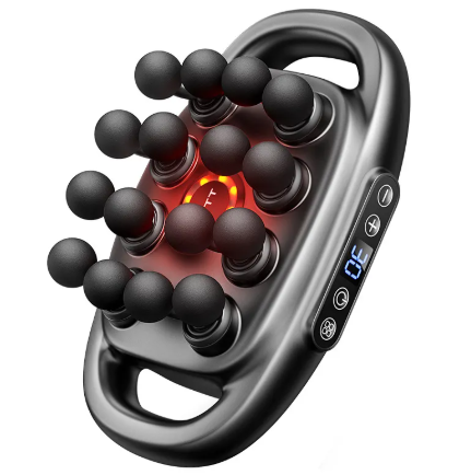 Deep Tissue Percussion Massage Gun — 16-Head Recovery System for Serious Athletes