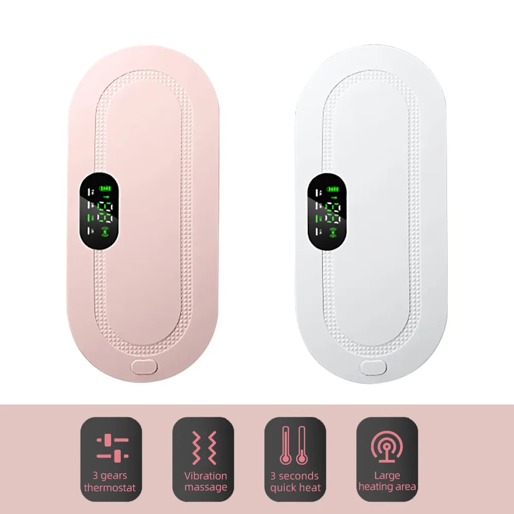 Electric Heating Pad & Vibration Massager — Targeted Muscle Recovery with Moist Heat