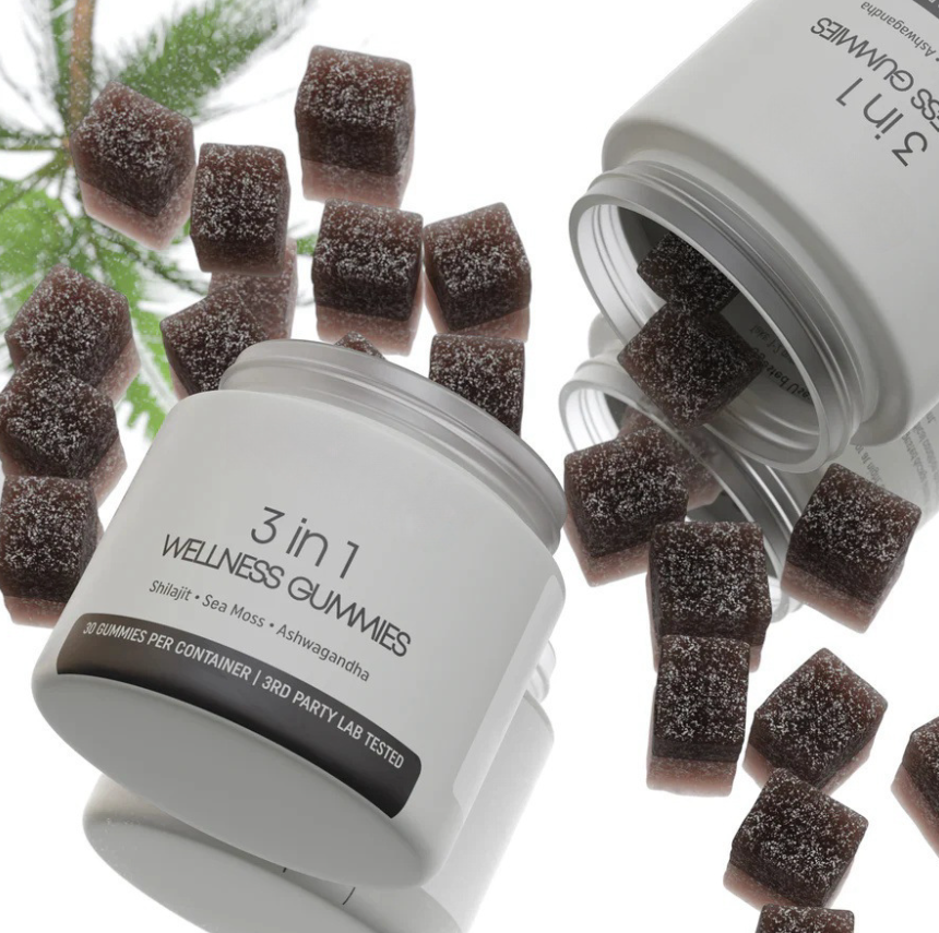 Shilajit 3-in-1 Performance Gummies — Ancient Formula, Modern Edge