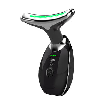 7-Color LED Microcurrent Facial Toning Device — Skin Firming & Jaw Definition