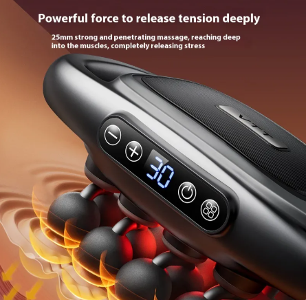 Deep Tissue Percussion Massage Gun — 16-Head Recovery System for Serious Athletes