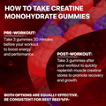 Muscle Boost Creatine Gummies — Train Harder, Recover Faster