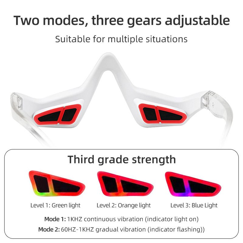 Wireless Eye Massager — Air Compression + Heat Therapy for Eye Strain & Deep Relaxation