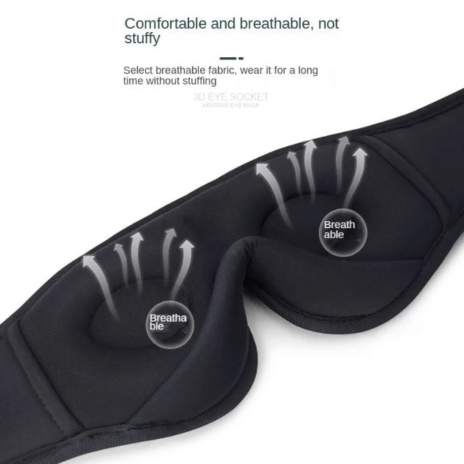 Blackout Sleep Mask with Built-In Stereo — Optimize Your Recovery Every Night