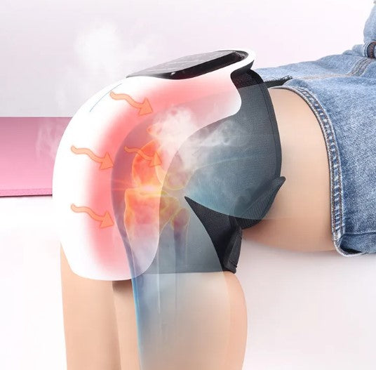Smart Knee Recovery Massager — Heat + Vibration Therapy for Joint Pain Relief