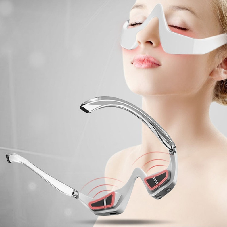 Wireless Eye Massager — Air Compression + Heat Therapy for Eye Strain & Deep Relaxation