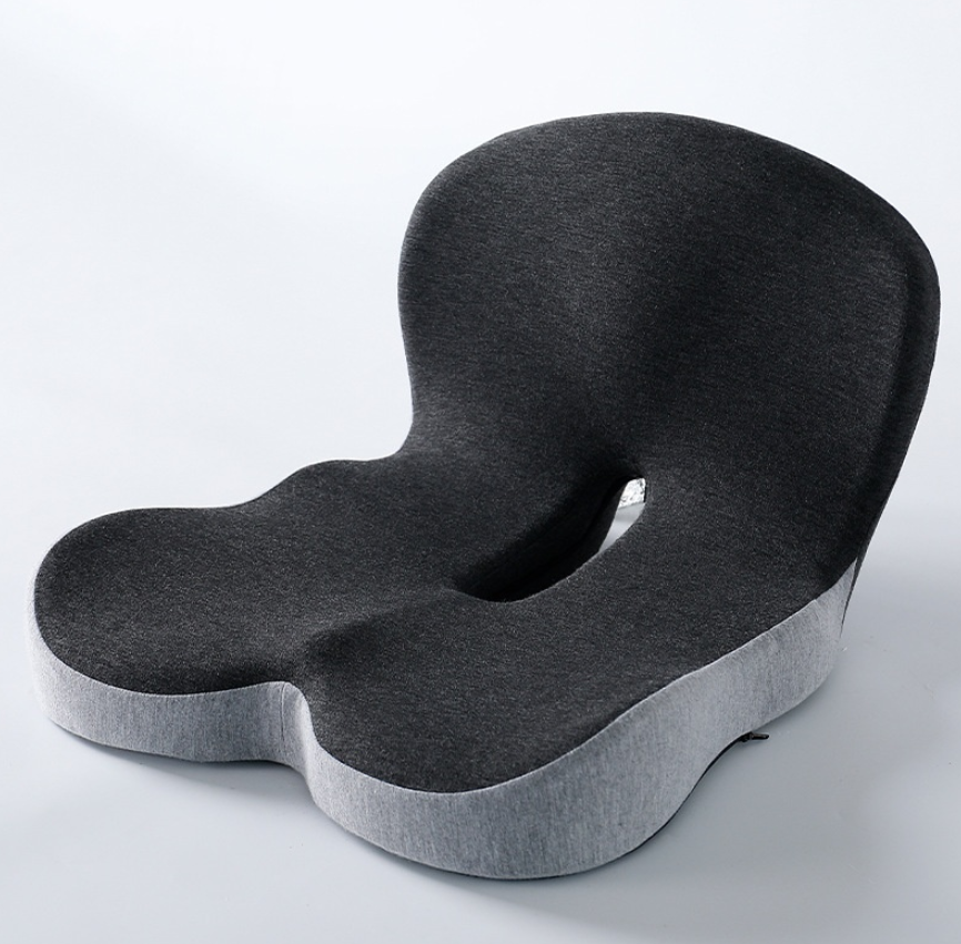 Ergonomic Coccyx Memory Foam Cushion — Pressure Relief for All-Day Performance Sitting