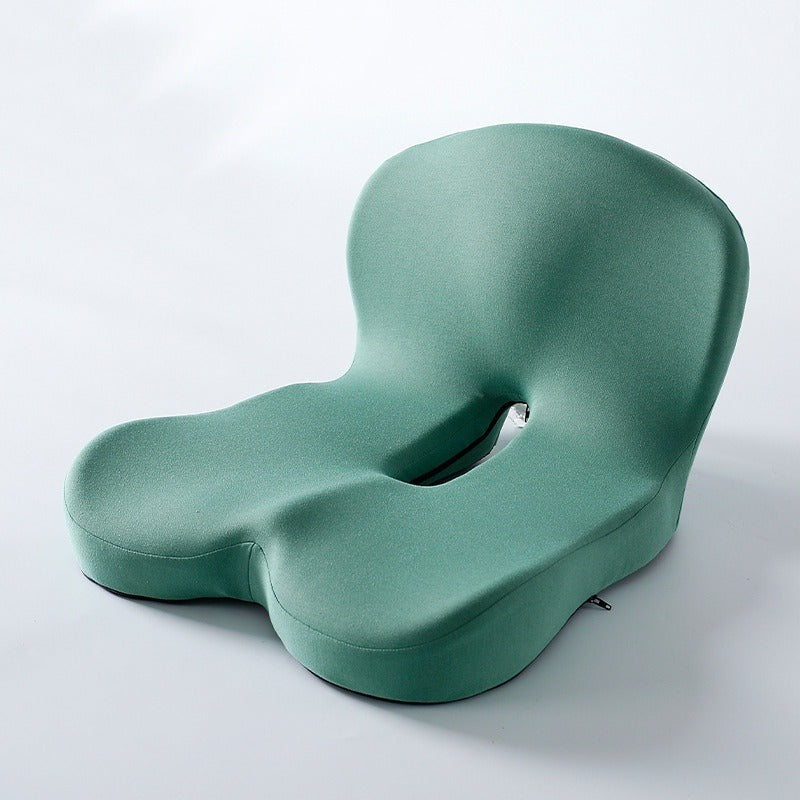 Lumbar Support Memory Foam Backrest — Ergonomic Posture Correction for Work & Drive