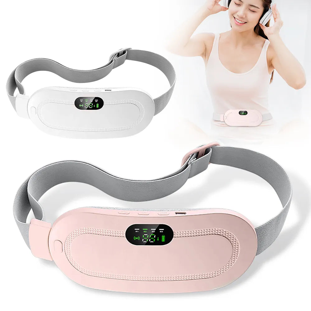 Electric Heating Pad & Vibration Massager — Targeted Muscle Recovery with Moist Heat