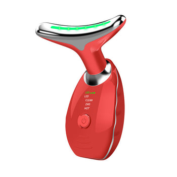 7-Color LED Microcurrent Facial Toning Device — Skin Firming & Jaw Definition